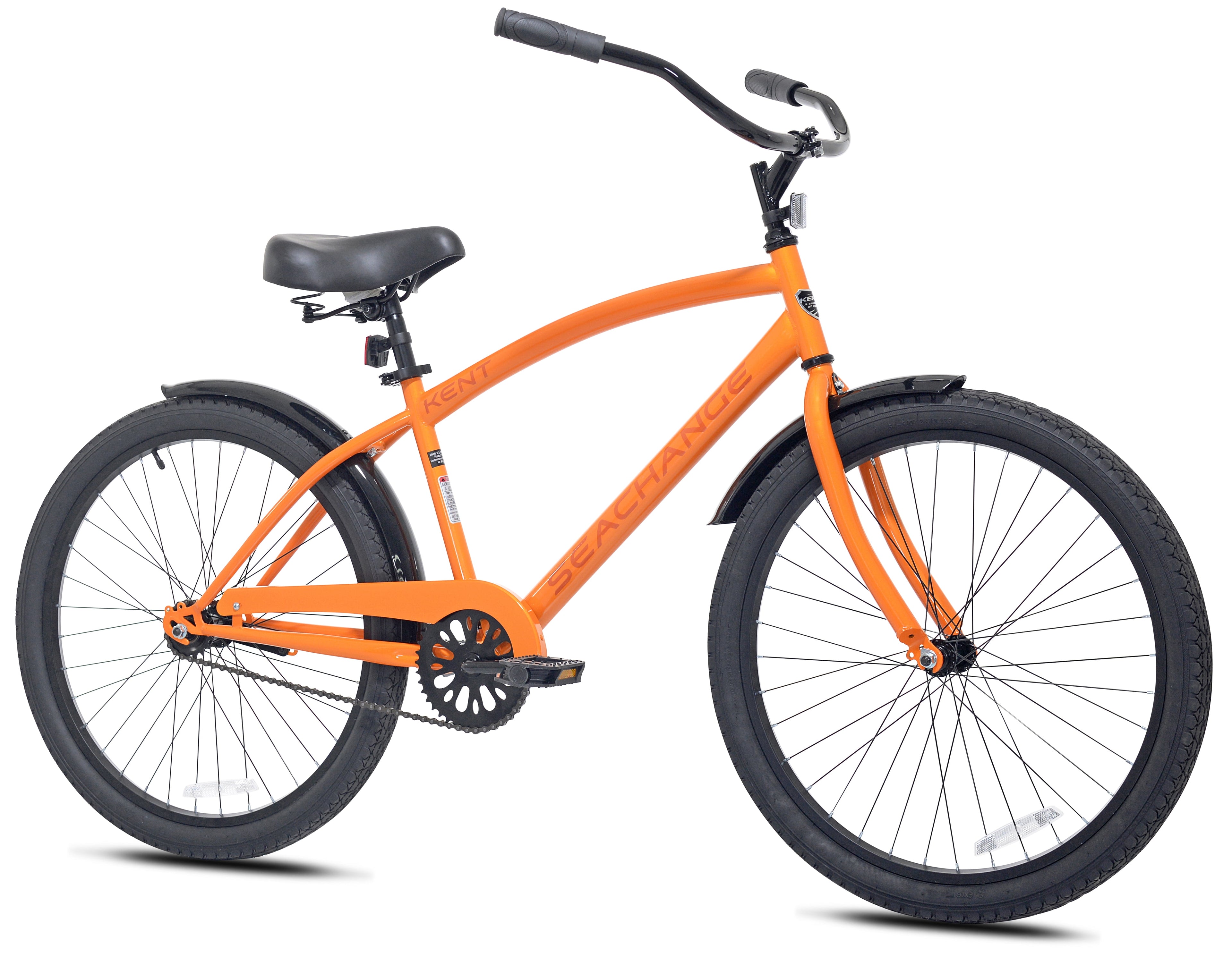 Seachange 24-Inch Boy'S Cruiser Bicycle, Orange