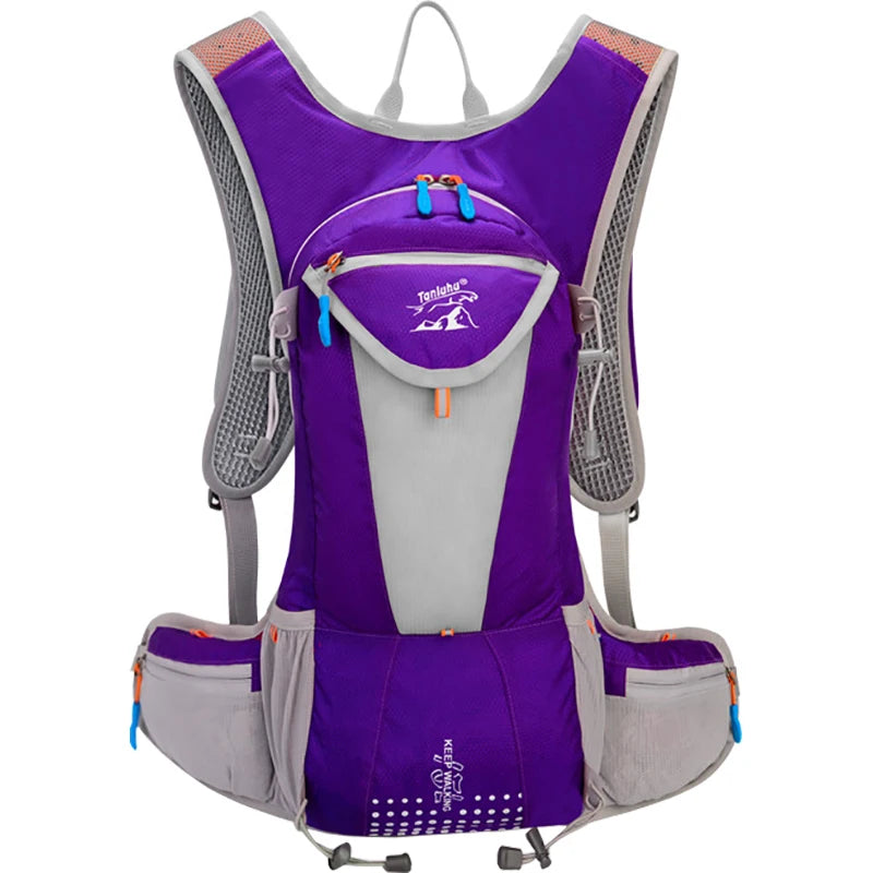 Ultimate Bike Cycling Backpack - Hydration Water Bag Knapsack for Running, Hiking, and Mountain Climbing - Waterproof Ultralight Rucksack in Multiple Colors