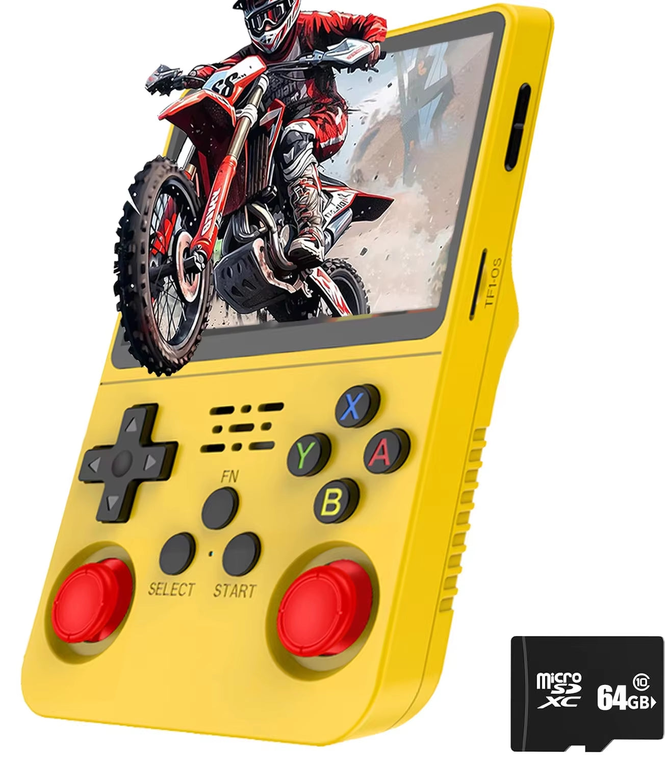 R36S Retro Handheld Game Console - Play 20,000 Classic Games on the Go with 3.5" HD Display and 3200mAh Battery