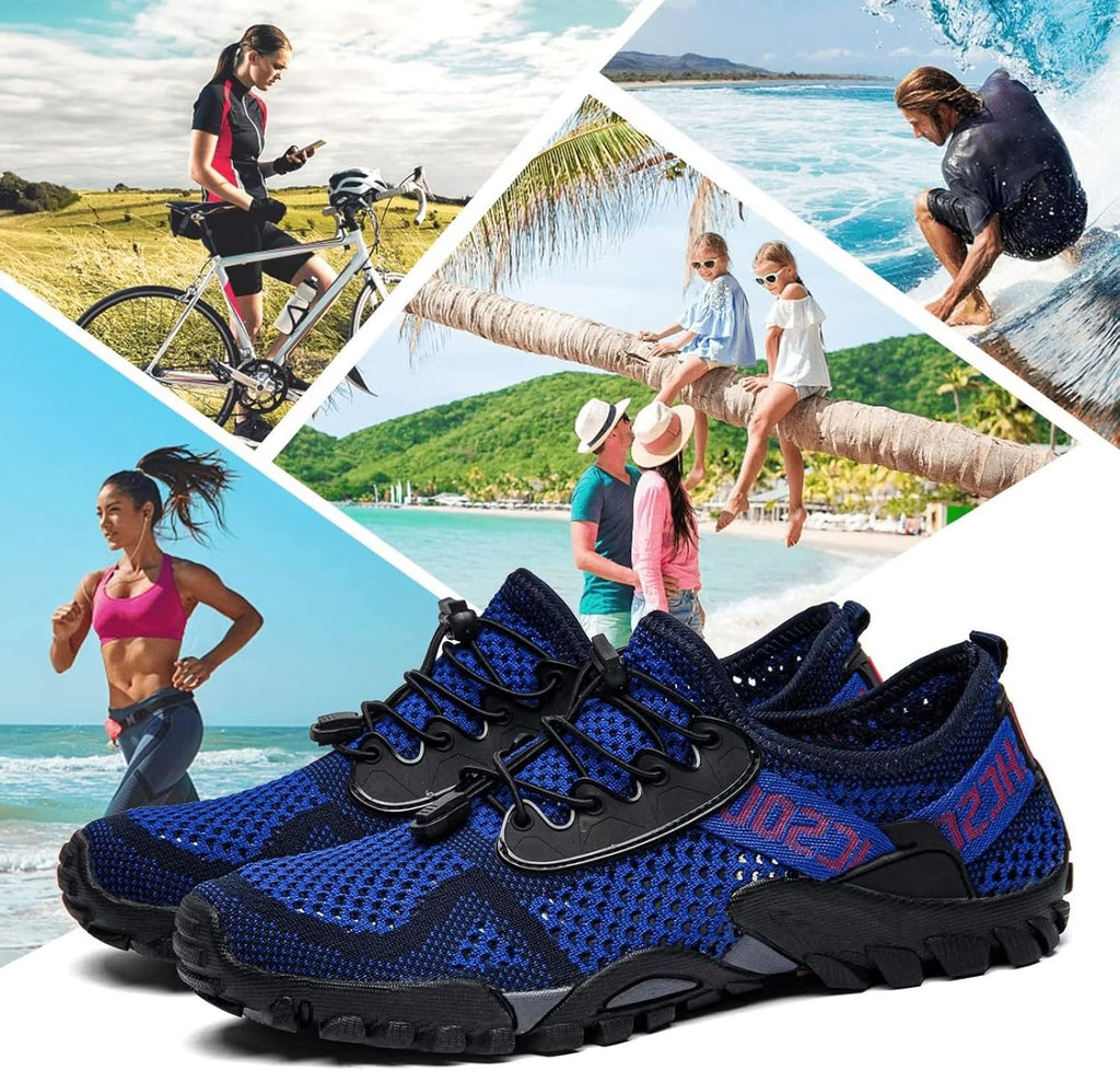 Water Shoes Women Men Quick Drying Swim Beach Aqua Shoes for Water Sport Diving Hiking Sailing Travel