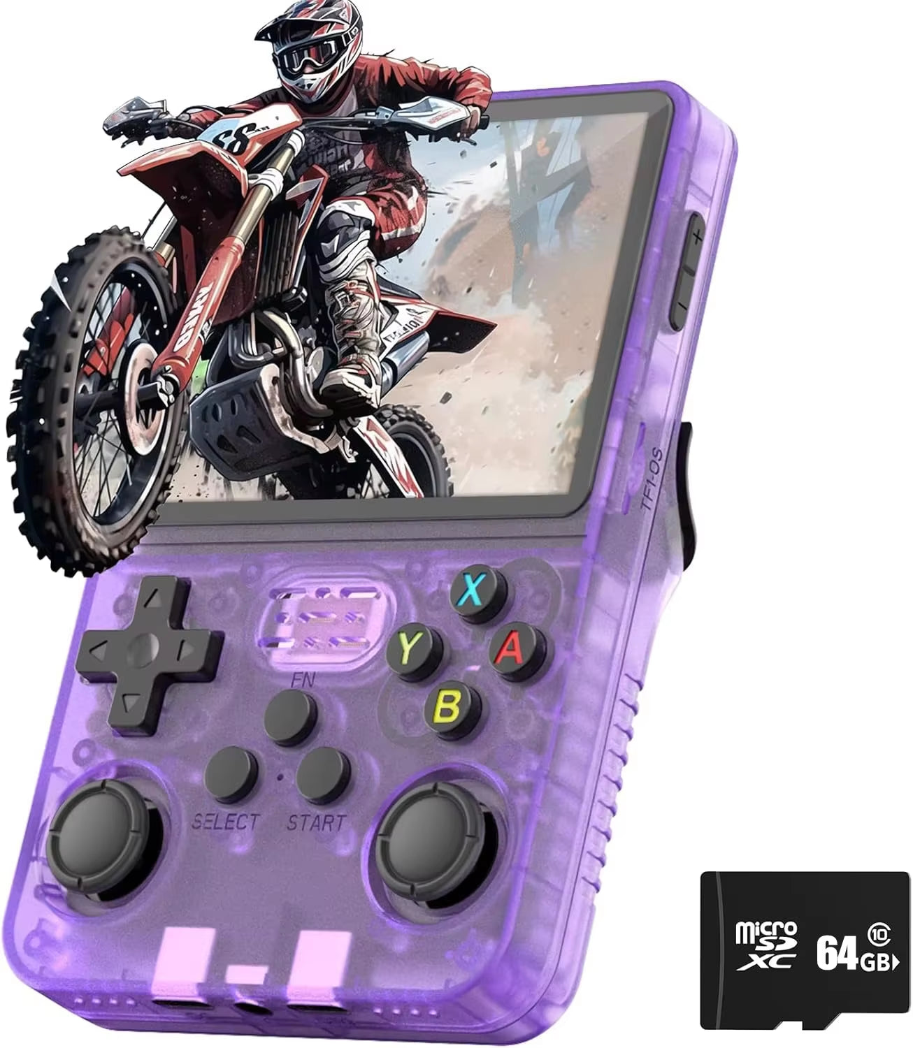 R36S Retro Handheld Game Console - Play 20,000 Classic Games on the Go with 3.5" HD Display and 3200mAh Battery