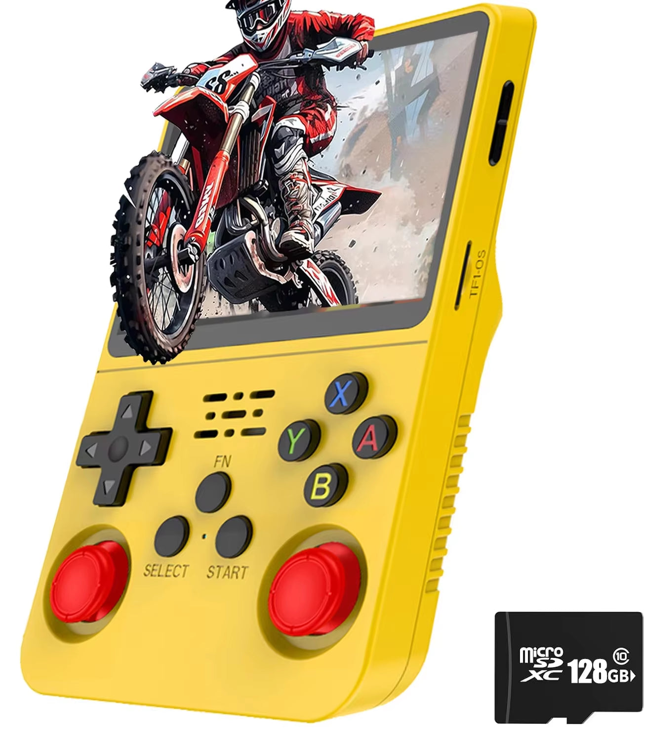 R36S Retro Handheld Game Console - Play 20,000 Classic Games on the Go with 3.5" HD Display and 3200mAh Battery