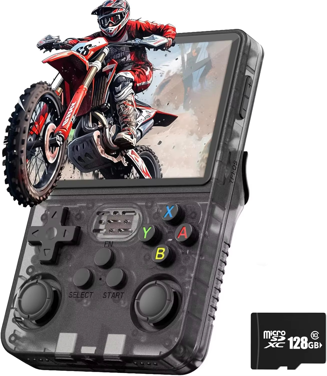R36S Retro Handheld Game Console - Play 20,000 Classic Games on the Go with 3.5" HD Display and 3200mAh Battery